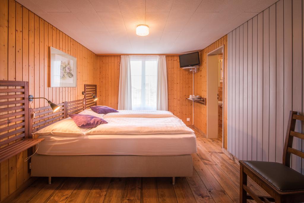 Hotel Tell And Apartments Unterseen Exterior foto